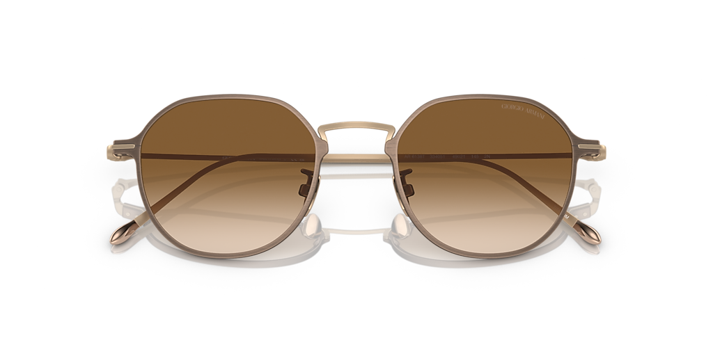 GIORGIO ARMANI AR6138T Bronze - Men Sunglasses, Clear Gradient Brown Lens