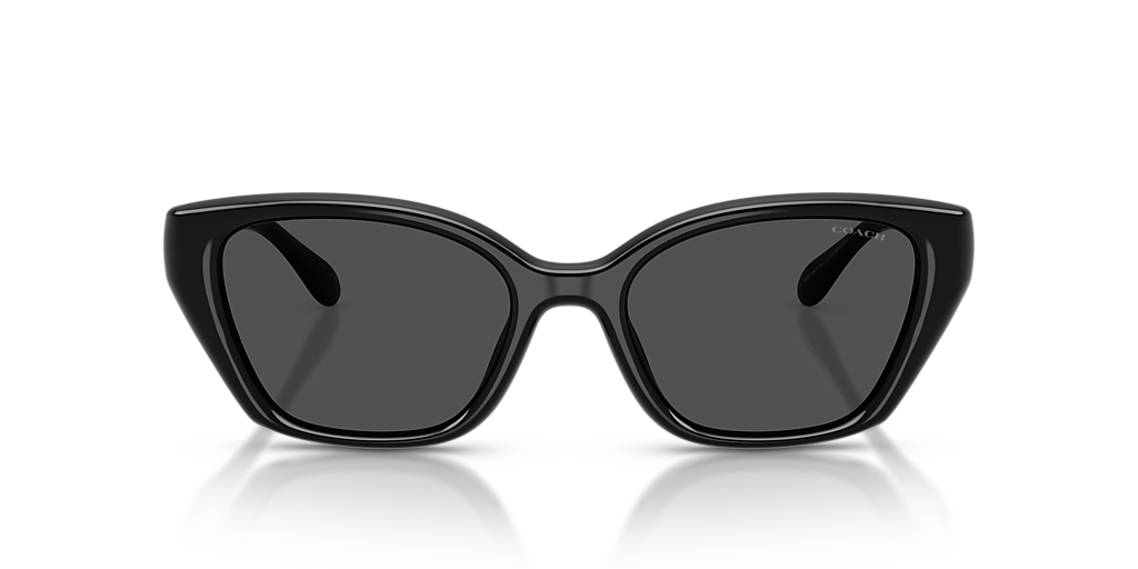 Coach HC8434U CBY91 M (53 - 19) with Grey lenses and Black  display picture 1