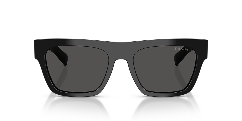 Prada PR C03S S (54 - 19) with Grey lenses and Black frame  display picture 3