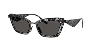 Dolce&Gabbana DG6146 XL (54 - 19) with Grey lenses and Black frame