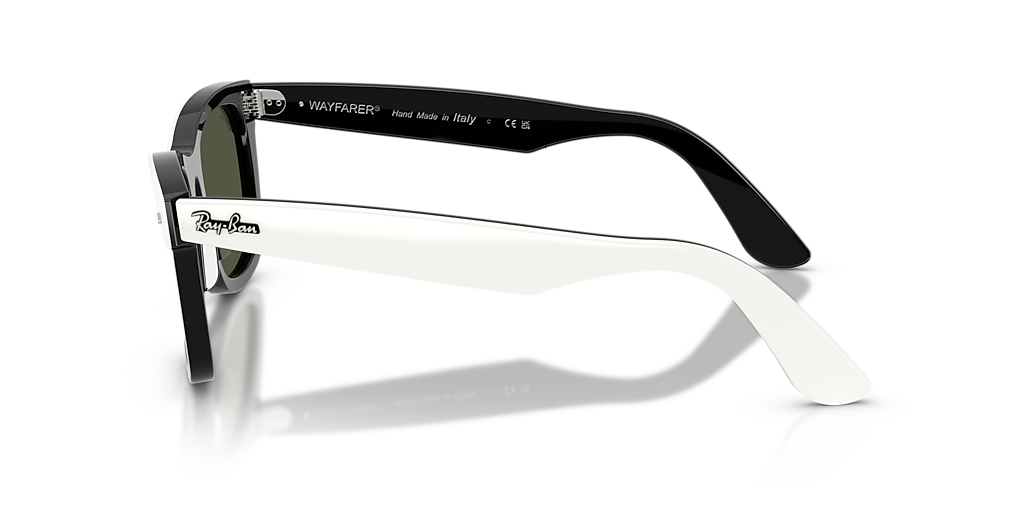 小物 Ray-Ban WAYFARER CLASSIC Ray-Ban RB2240 Wayfarer Street Neat M (50 - 22) with Green lenses