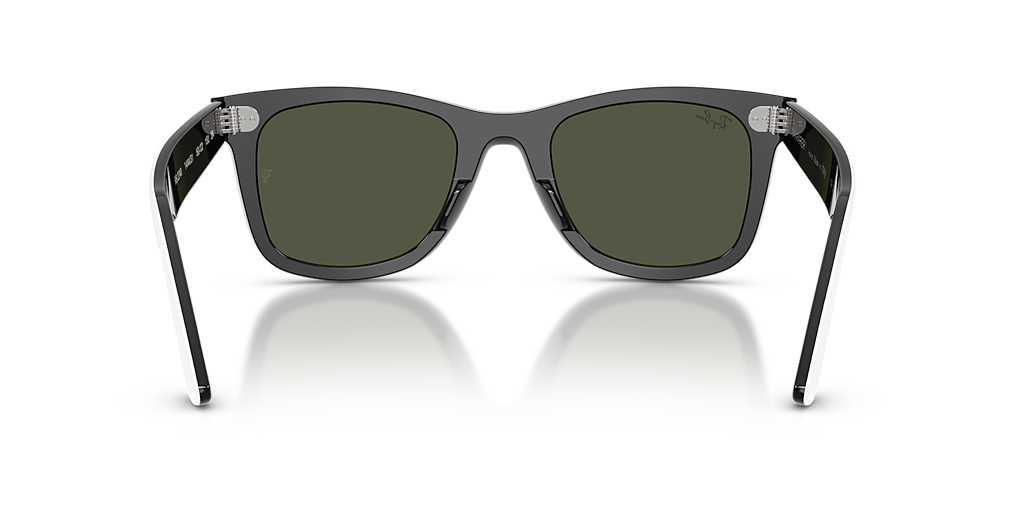 Ray-Ban RB2240 Wayfarer Street Neat M (50 - 22) with Green lenses
