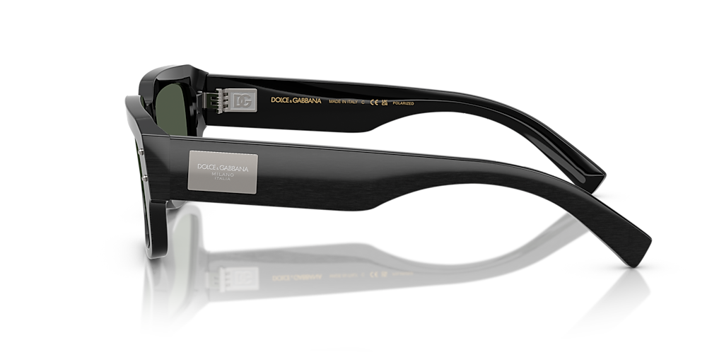 Dolce&Gabbana DG4483 M (54 - 19) with Green lenses and Black frame