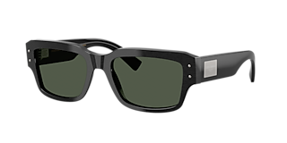 Dolce&Gabbana DG4449 M (54 - 16) with Grey lenses and Black frame