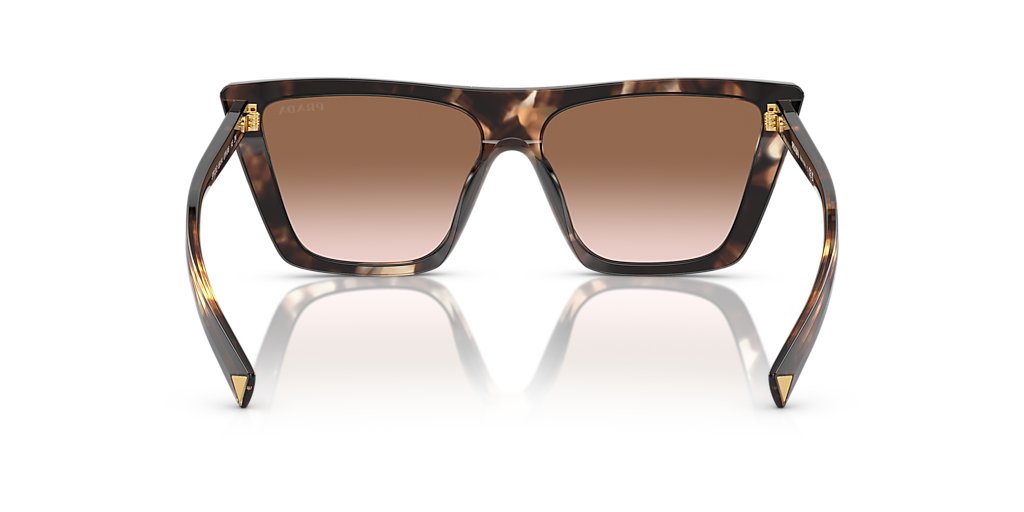 Prada PR 21ZS XS (55 - 14) with Brown lenses and Tortoise