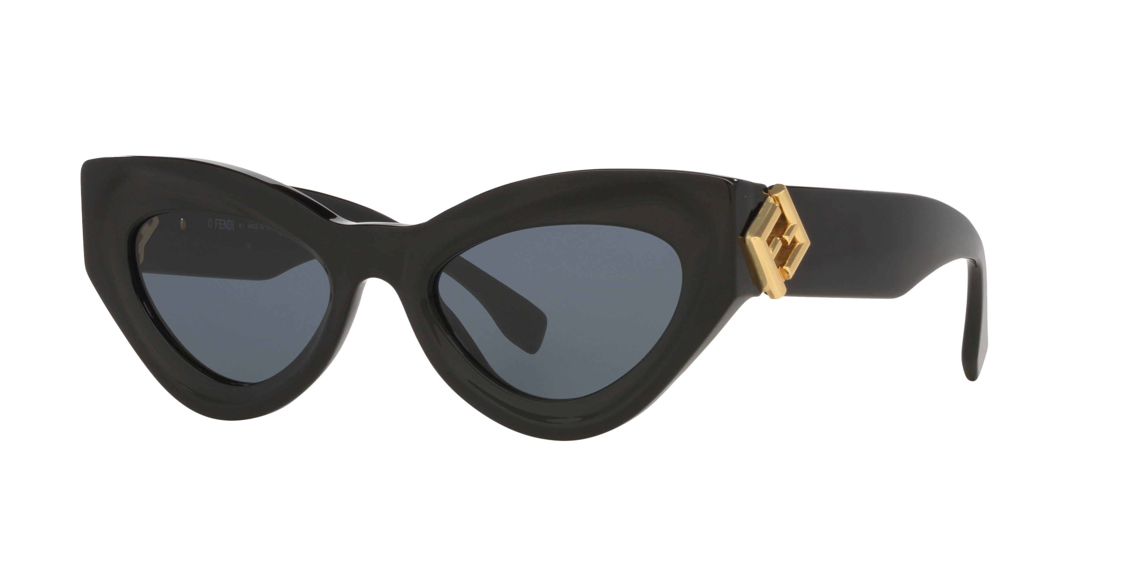 Fendi Fe40146I XS (52 - 20) with Blue lenses and Black frame