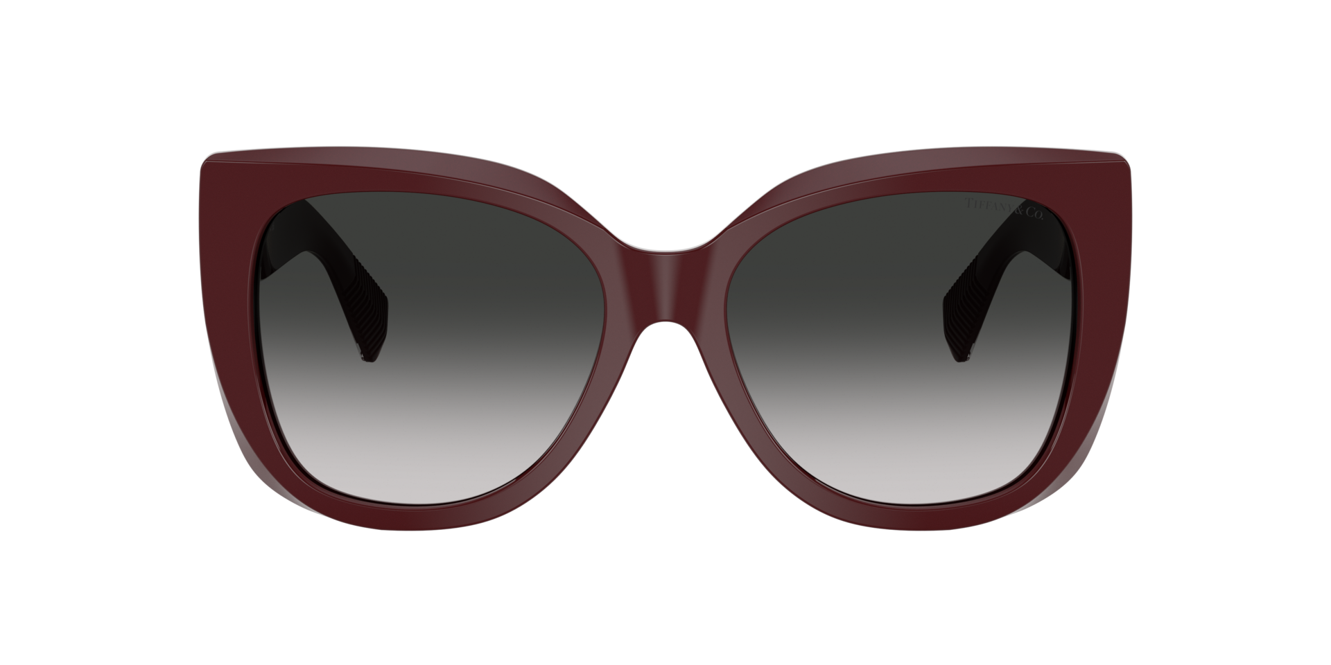 Tiffany & Co. Sunglasses TF4220 8389/3C Burgundy Cat Eye w/ Gray Gradient Lenses Tiffany & Co. Sunglasses TF4220 8389/3C Burgundy Cat Eye  main image 2
