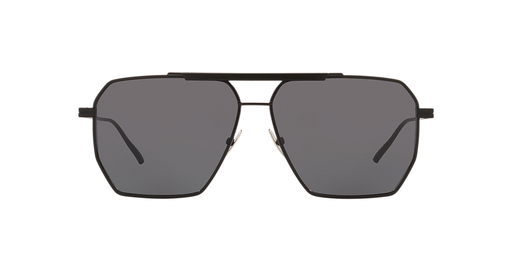 Bottega Veneta サングラス BV1012S ブラック Bottega Veneta BV1012S Square Sunglasses | Fashion Eyewear US
