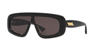 BOTTEGA VENETA BV1281S Grey - Unisex Sunglasses, Brown Lens