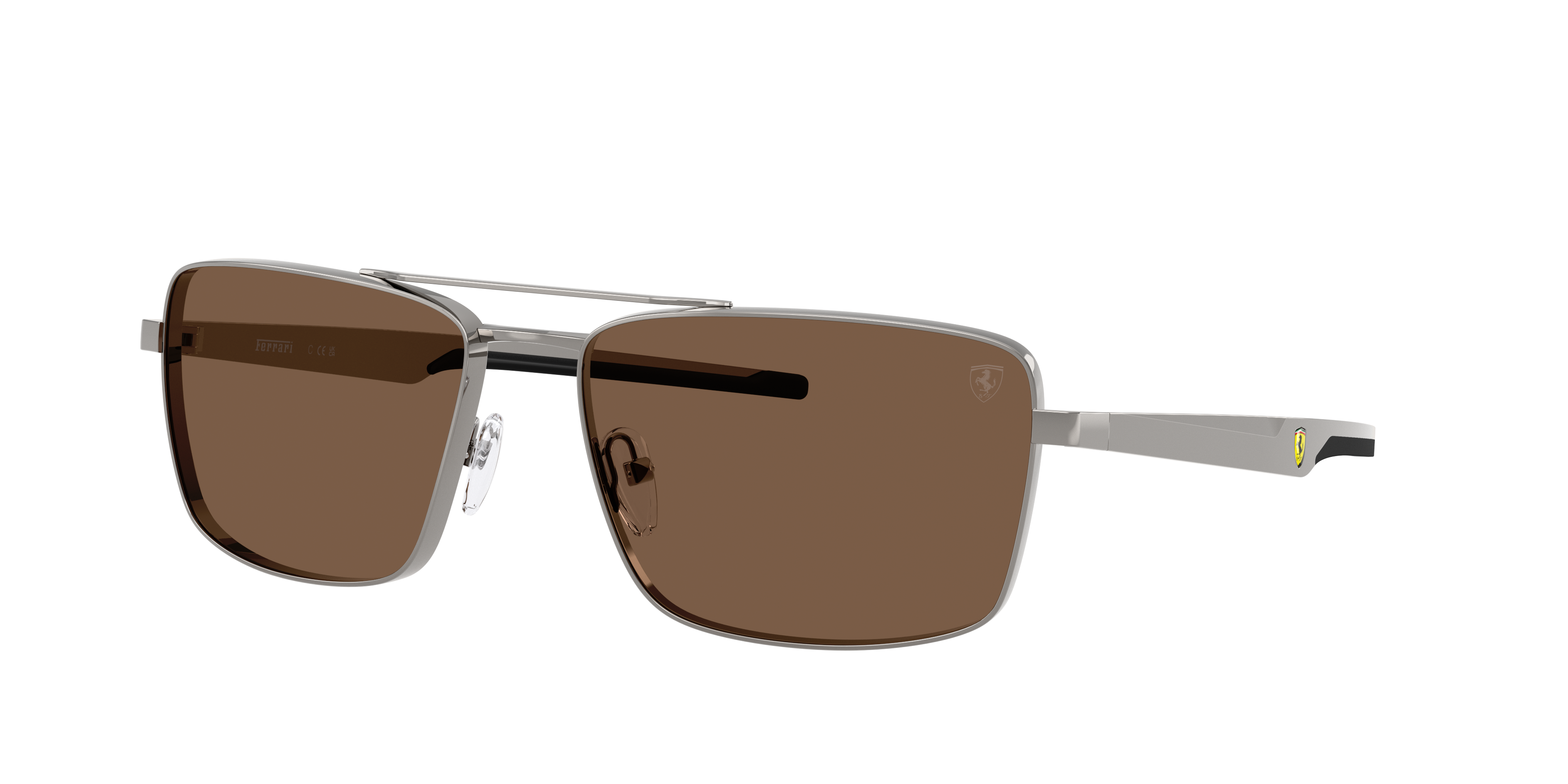 Scuderia Ferrari Herren Braun Mann Sunglass Fz5001 - Rahmenfarbe: Gunmetal, Linsenfarbe: