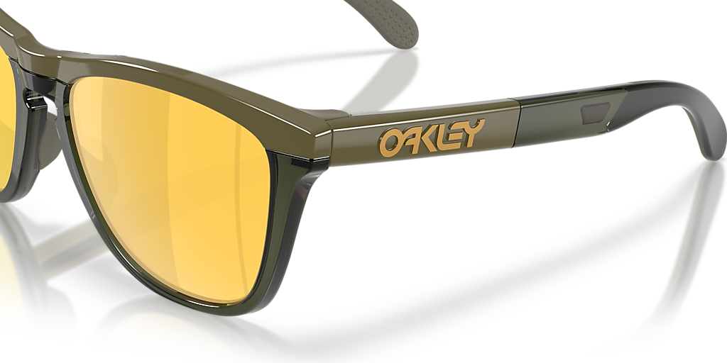 Oakley Frogskins™ Range XL XL (58 - 17) with Gold lenses and Green