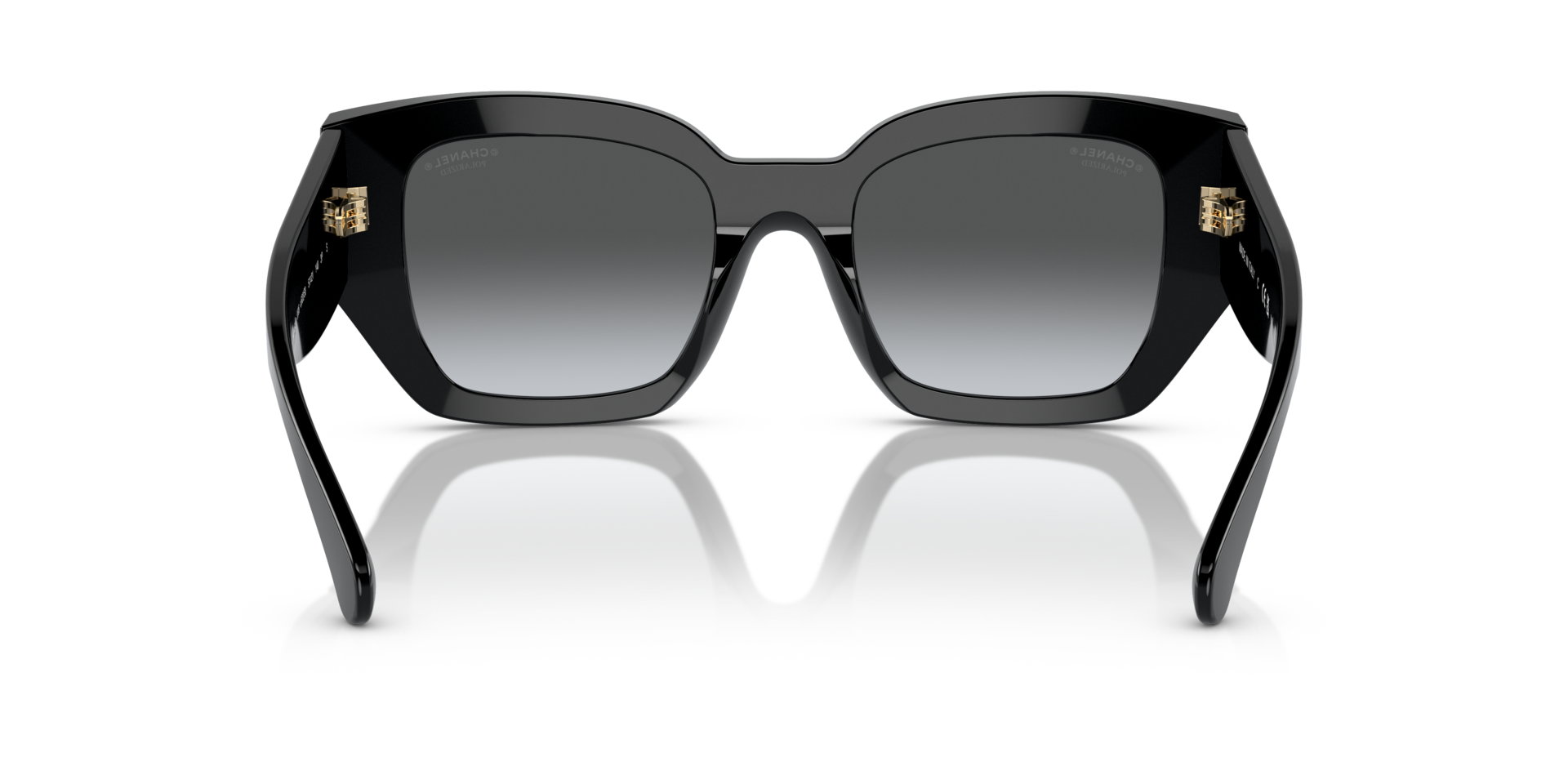 Chanel Square Sunglasses CH5506 M (51 - 21) with Grey lenses  display picture 3