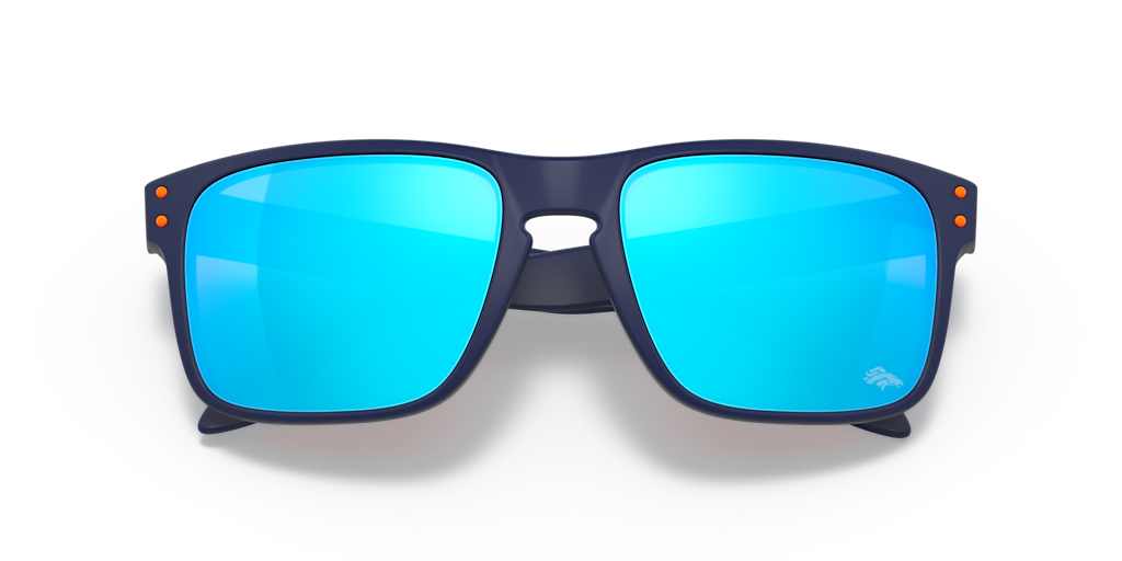 OAKLEY OO9102 Denver Broncos Holbrook Matte Navy - Men Sunglasses, Prizm Sapphire Lens