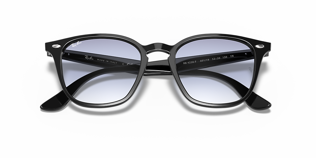 小物 Ray-ban Rb4258F Ray-Ban RB4258F L (52 - 20) with Blue lenses and Black frame