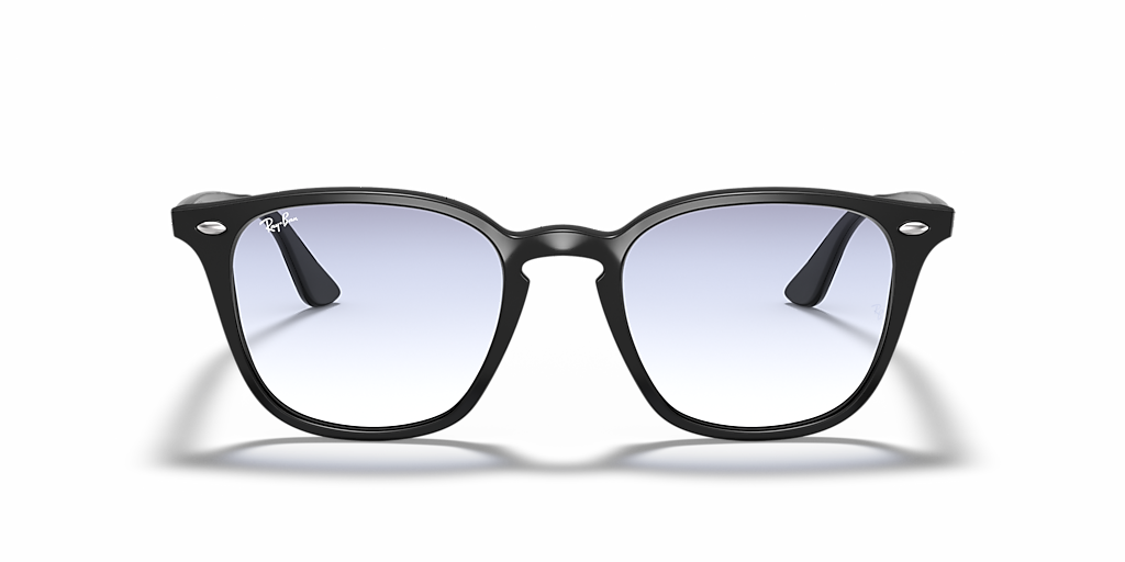 Ray-Ban RB4258F L (52 - 20) with Blue lenses and Black frame