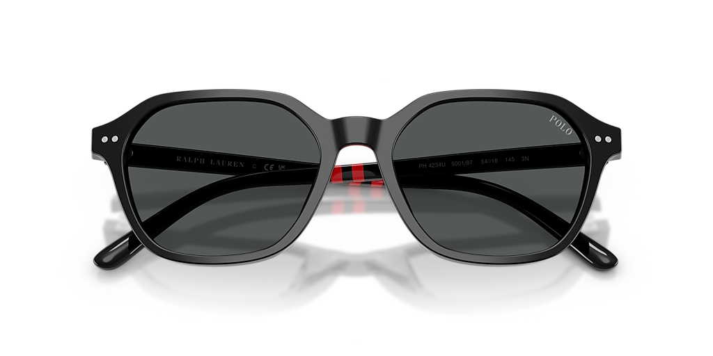 Polo Ralph Lauren PH4234U M (54 - 18) com Lentes Cinza e Armação
