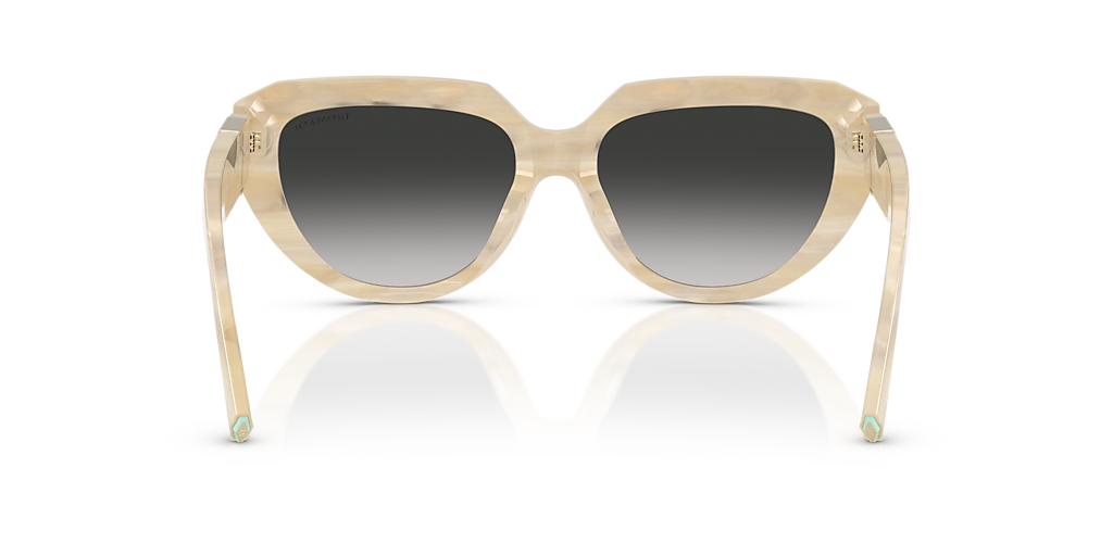 Tiffany & Co. TF4238U L (55 - 17) with Grey lenses and Beige frame