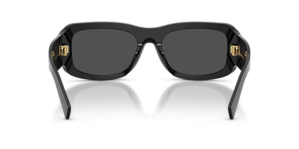 DOLCE&GABBANA DG4503 Black - Men Luxury Sunglasses, Dark Grey Lens