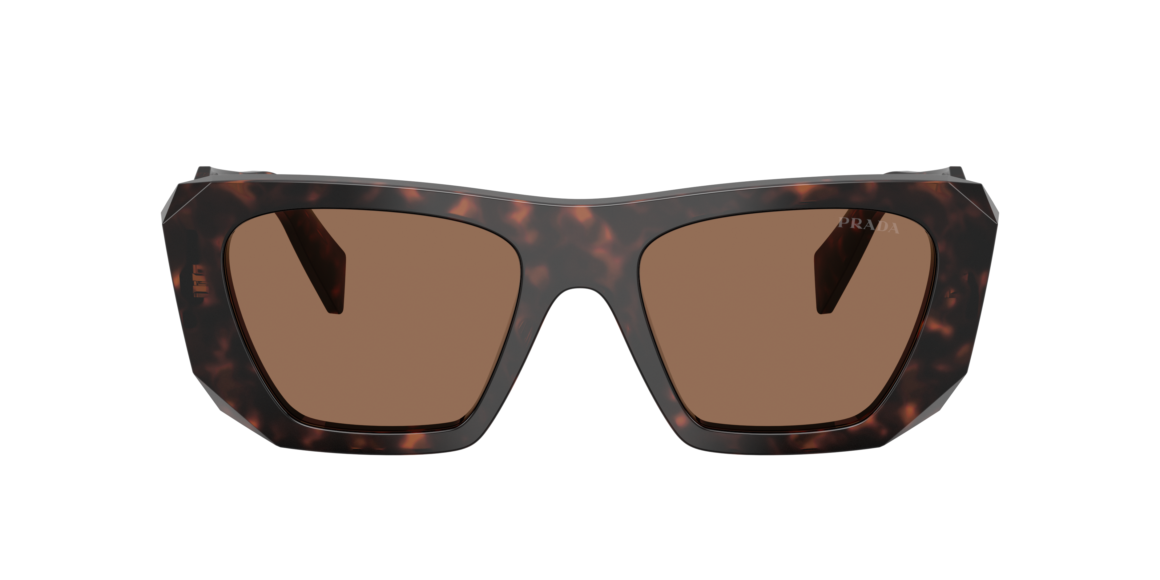 Prada Woman Sunglass Pr B18s In Brown