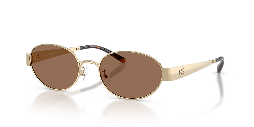 Tory Burch TY6116 L (54 - 19) with Brown lenses and Gold frame