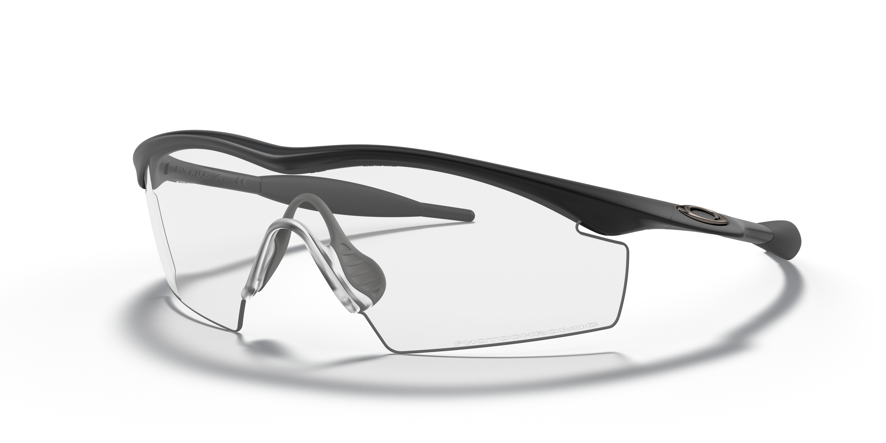 Oakley M Frame® L (0 - 134) with Transparent lenses and Black