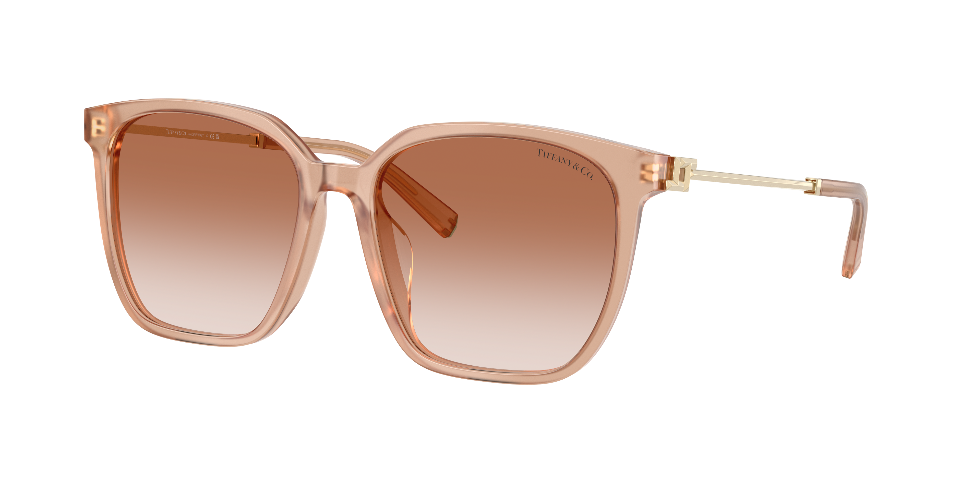 Tiffany & Co. Woman Sunglass TF4244D -  Frame color: Opal Nude, Lens color: Pink Gradient
