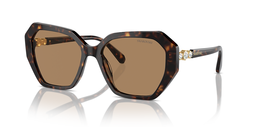 【送料,関税込】SWAROVSKI サングラス SK6016 Swarovski SK6016 Sunglasses 100187 Black - eye-oo.com