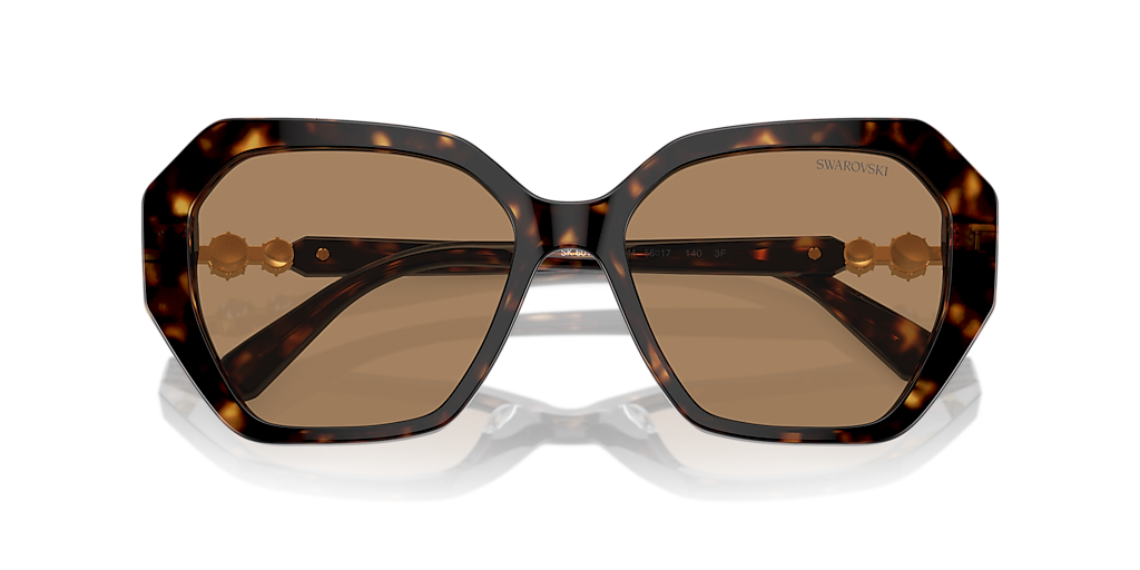 Swarovski SK6017 M (56 - 17) with Brown lenses and Brown