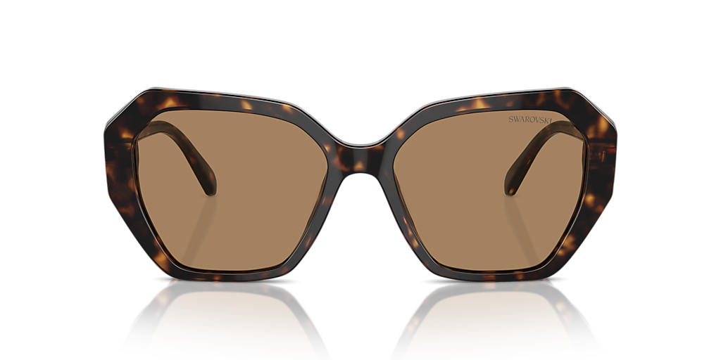 Swarovski SK6017 M (56 - 17) with Brown lenses and Brown frame