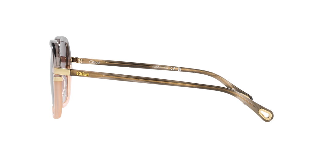 Chloé CH0204S M (57 - 17) with Brown lenses and Grey frame