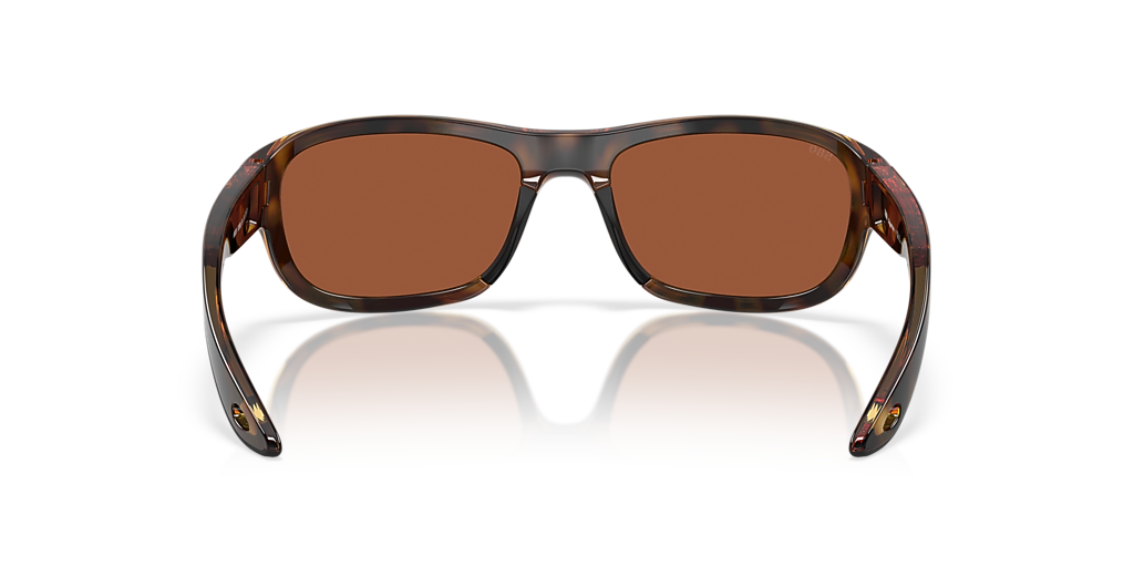 Costa Del Mar Clipperton Sunglasses – Polarized 580G Lenses, Tortoise Frame, Green Mirror – Unisex Shades