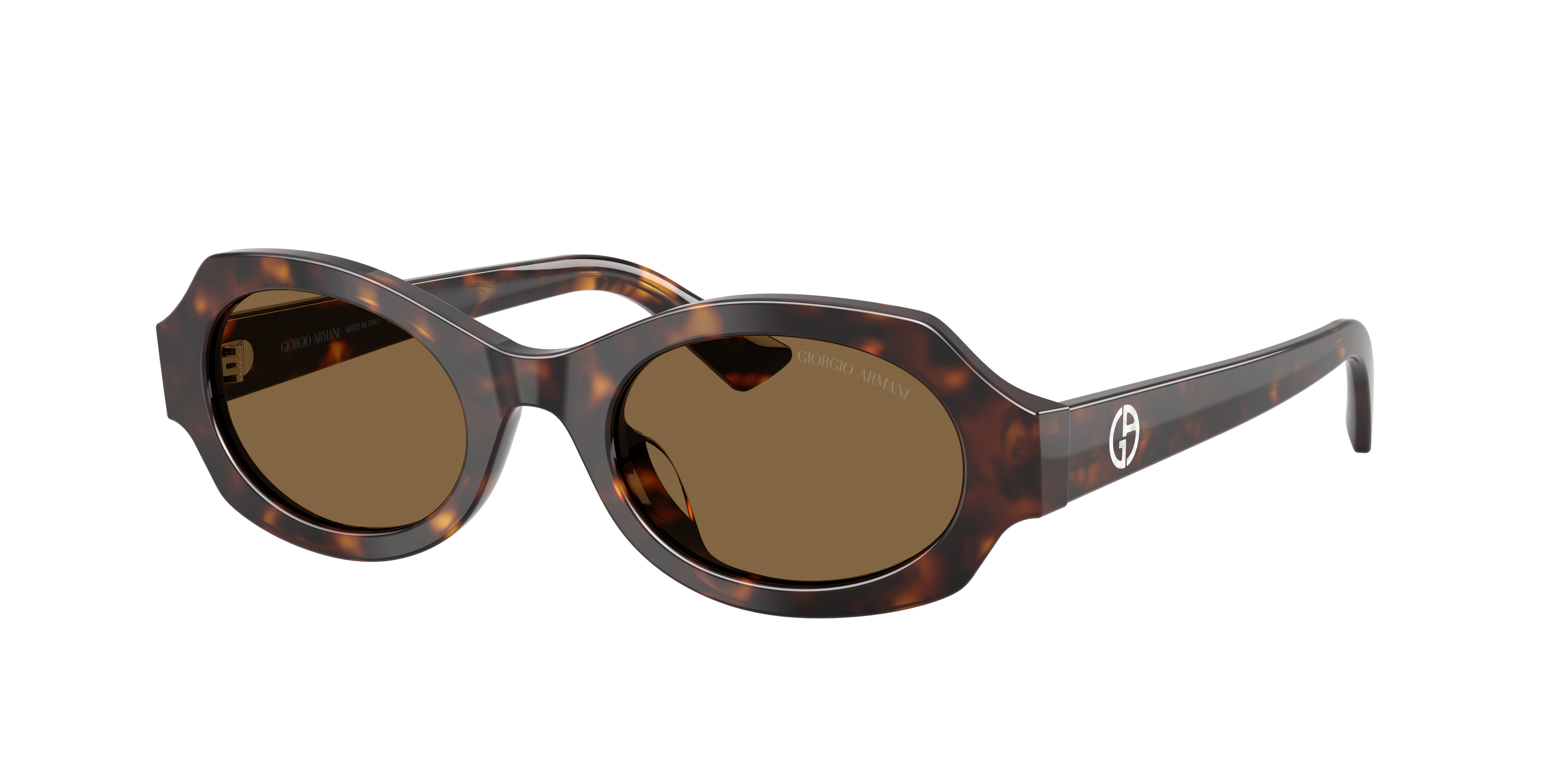 Giorgio Armani Woman Sunglass AR8245HU -  Frame color: Havana, Lens color: Brown