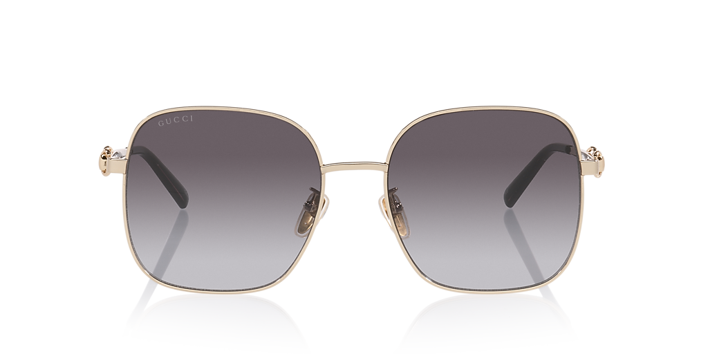 Gucci Gg2053S XL (58 - 18) with Grey lenses and Gold frame  display picture 2