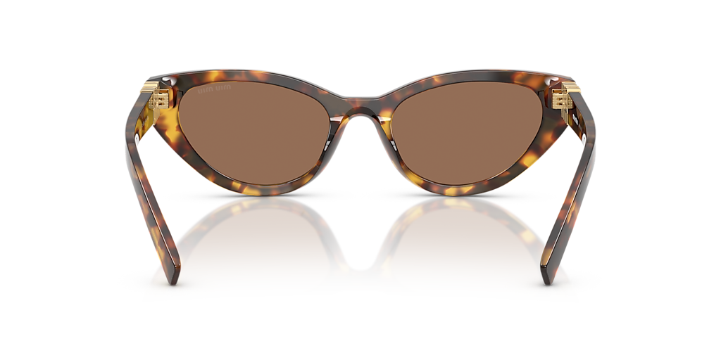 【送料&関税込】Miu Miu 0mu A04s14l60m Miu Miu MU A04S L (54 - 20) with Brown lenses and Tortoise