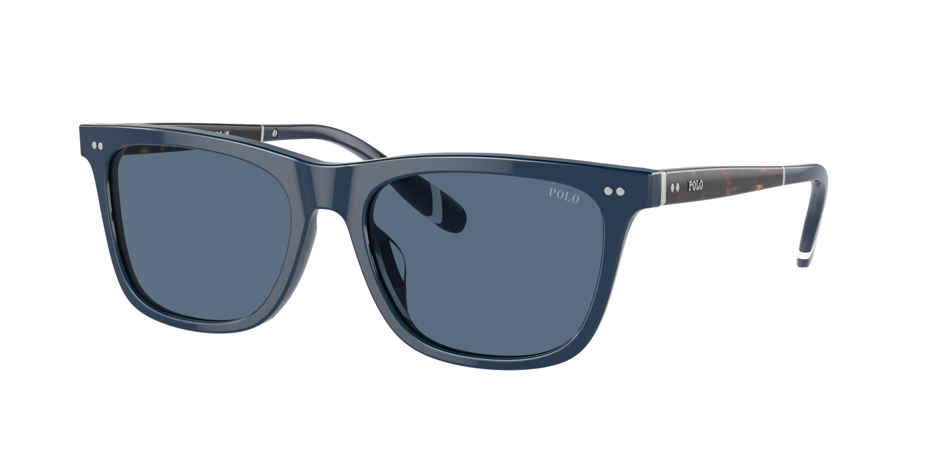 Polo Ralph Lauren Man Sunglass PH4205U -  Frame color: Shiny Navy Blue, Lens color: Blue