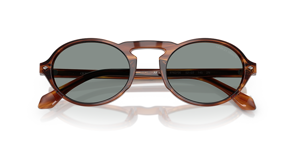 Giorgio Armani AR8219U M (52 - 22) with Blue lenses and  display picture 1