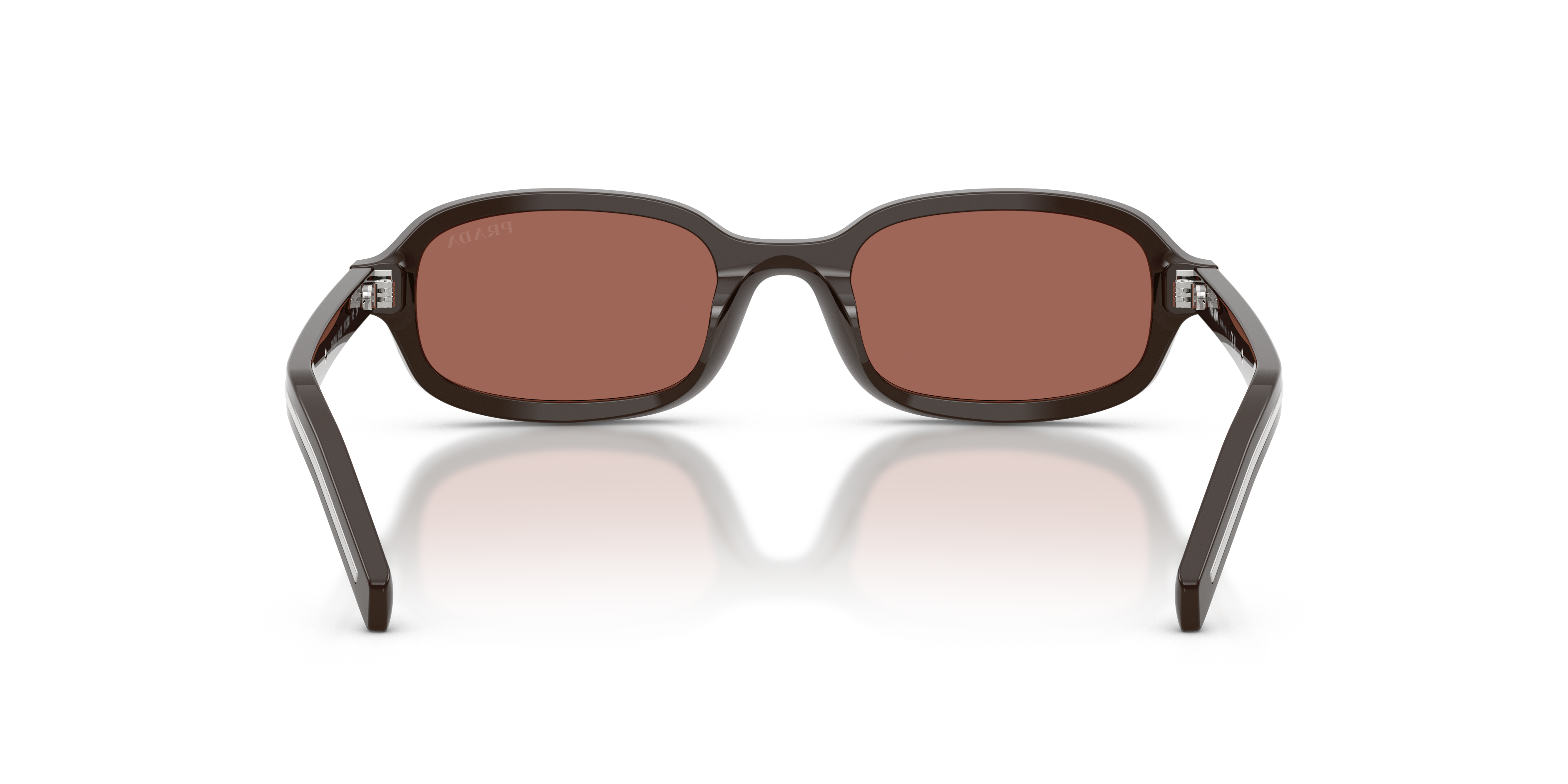 Prada PR D06S XS (50 - 20) with Brown lenses and Brown frame