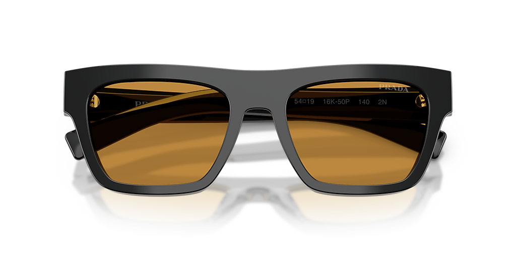 Prada PR C03S S (54 - 19) with Brown lenses and Black frame