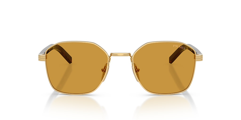 サングラス　プラダ　PRADA 金　ゴールド Prada PR D55S S (55 - 19) with Brown lenses and Gold frame