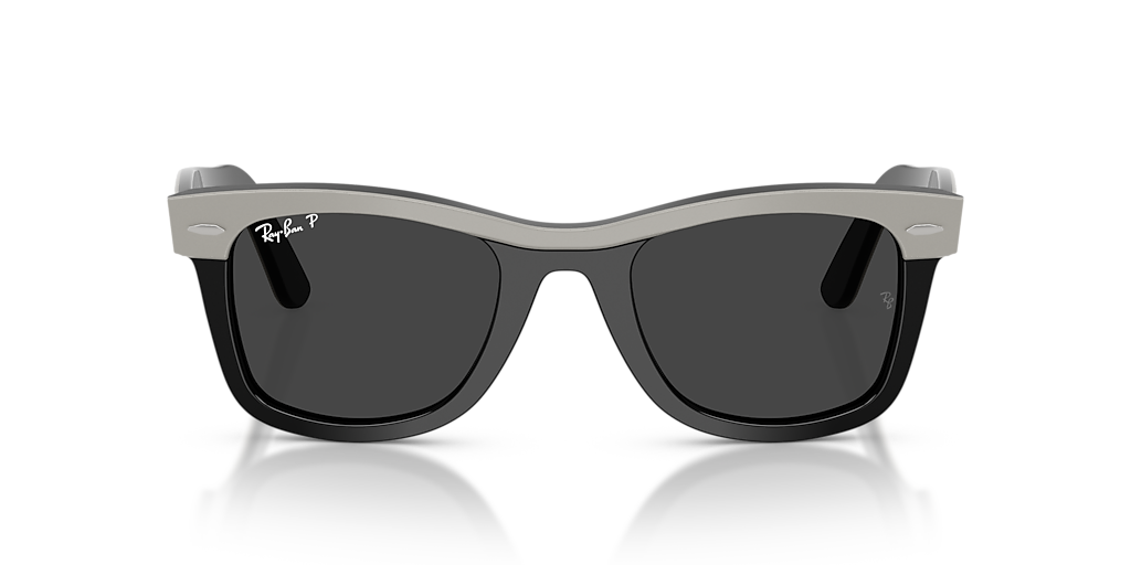 Ray-Ban RB2240 Wayfarer Street Neat M (50 - 22) with Black lenses