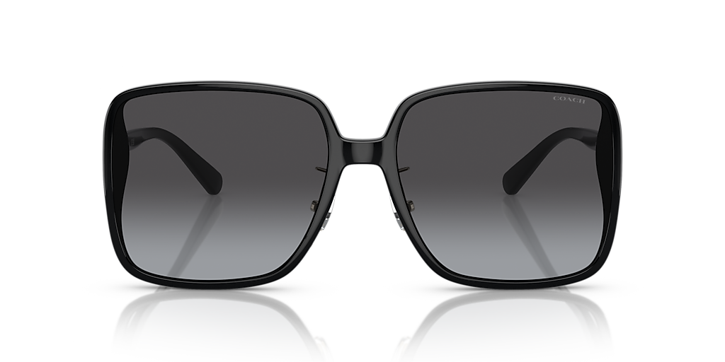 COACH　Unisex Coach HC8368D CH572 M (61 - 17) with Grey lenses and Black frame