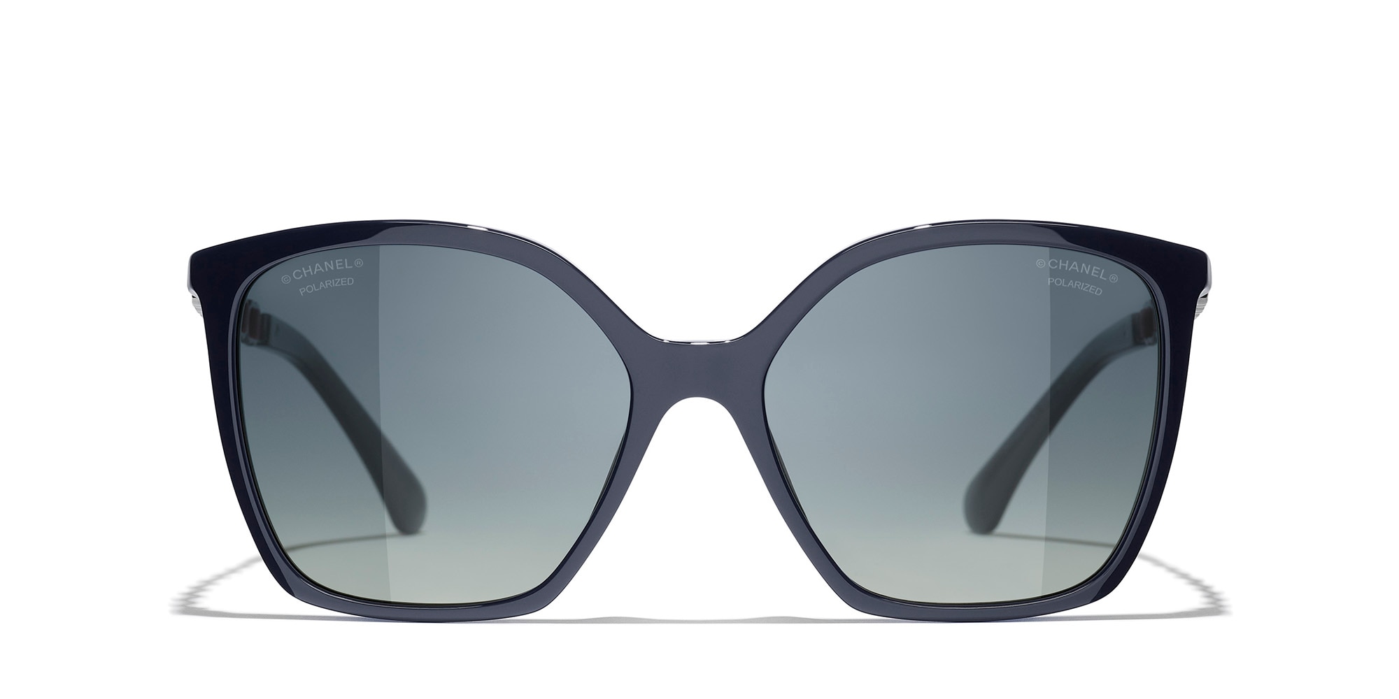 Chanel Square Sunglasses CH5546Q XL (57 - 17) with Blue