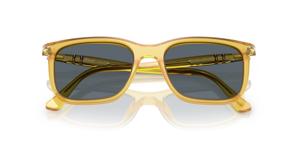 Persol PO3357S - Renzo XL (56 - 19) with Blue lenses and Beige