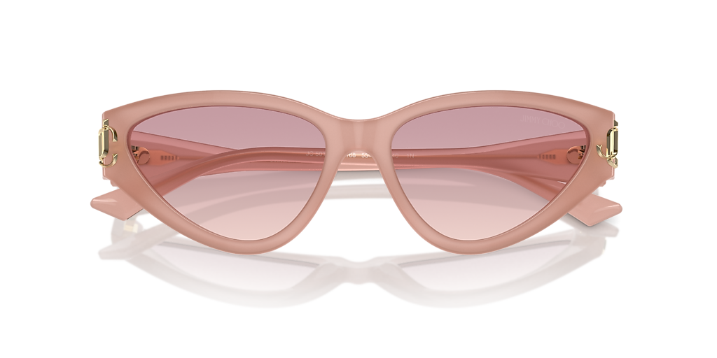 JIMMY CHOO JC5019 Opal Pink - Women Sunglasses, Brown Gradient Violet Lens