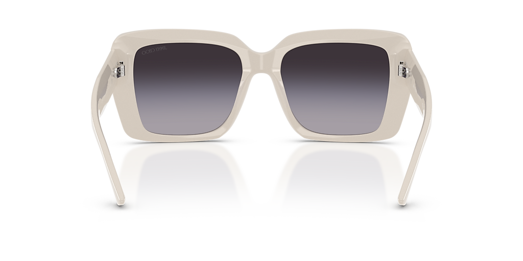 ジュビラン Jimmy Choo JC5042 M (54 - 17) with Grey lenses and White frame