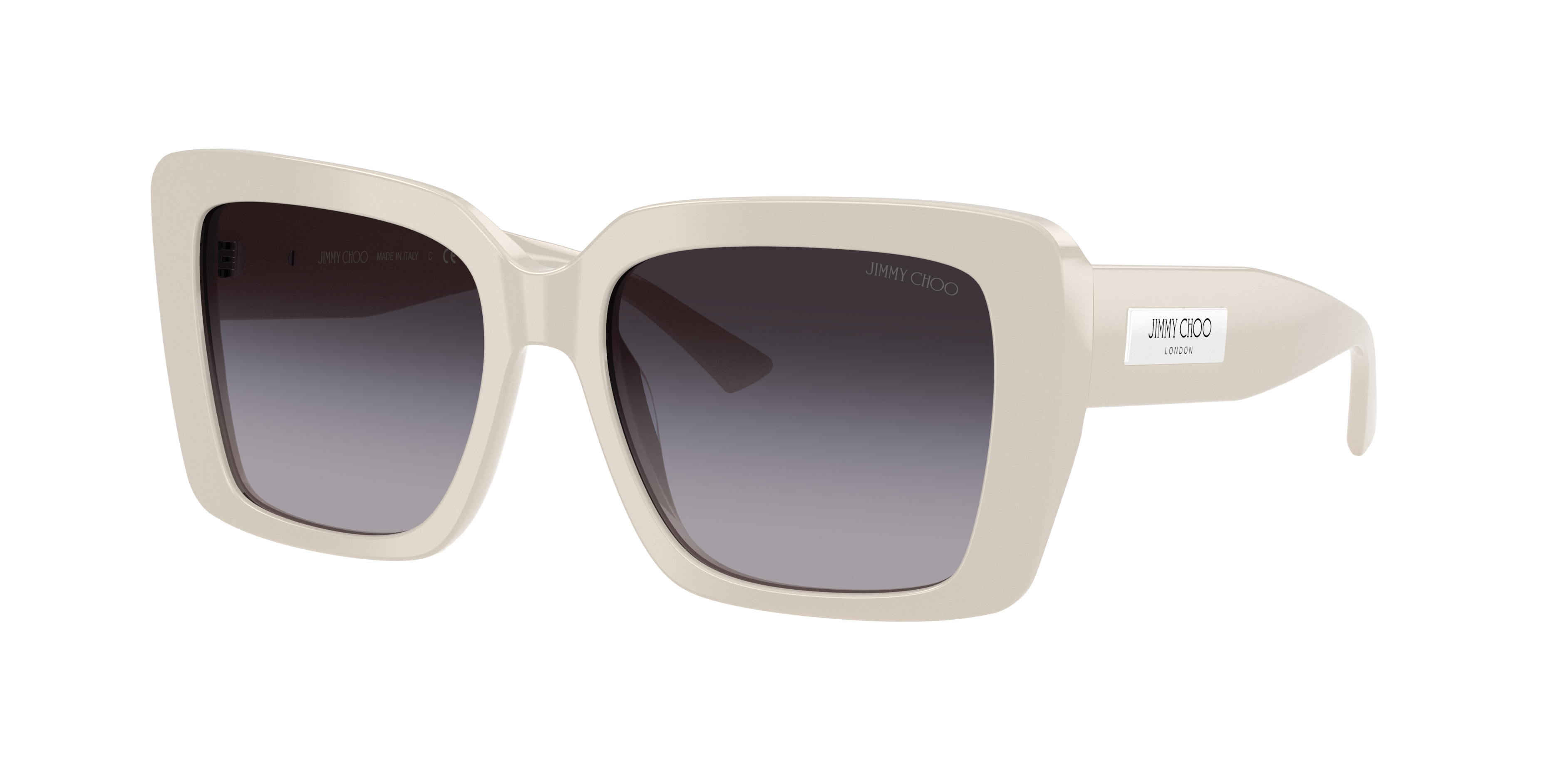Jimmy Choo Sunglasses In Gradient Gray