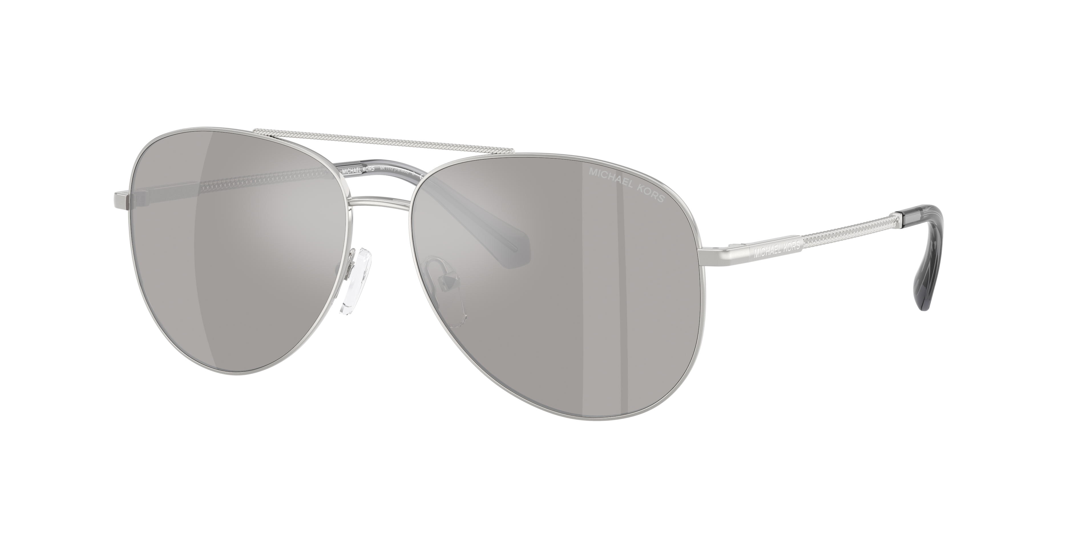 Michael Kors Perledo L (58 - 14) with Silver lenses and Silver