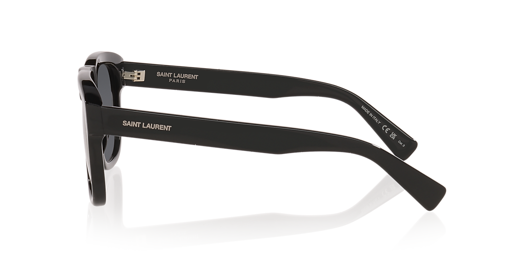 Saint Laurent SL 558 L (57 - 19) with Black lenses and Black frame