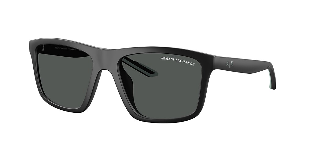 Armani Exchange AX4149SU 56 Dark Grey & Matte Black Sunglasses
