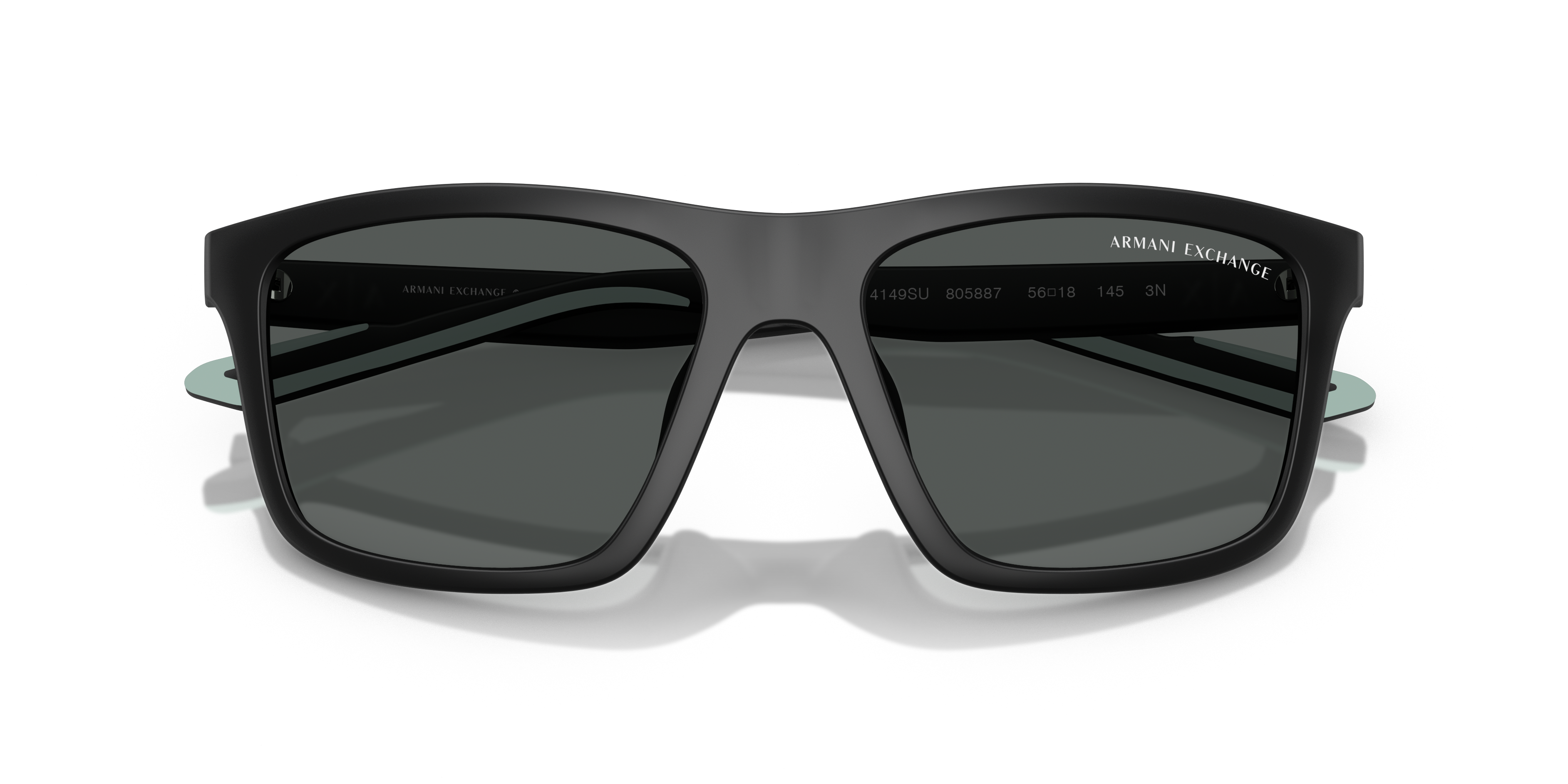 Armani Exchange AX4149SU L (56 - 18) with Grey lenses and